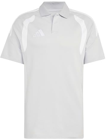 adidas Herren Tiro26 League Polo Shirt, Team Light Grey/White, 3XL
