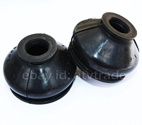 2x Shineray 150 200-350cc Quad ATV A-Arm Führungs Gelenk Kopf Gummi Manschette Schwarz