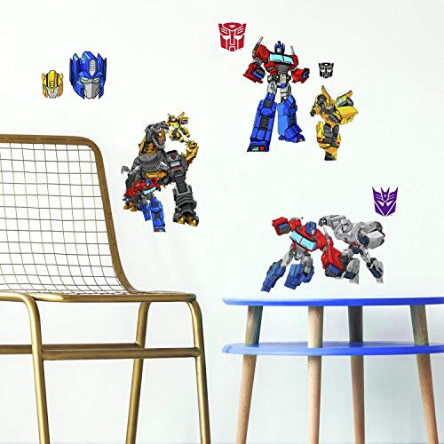RoomMates Transformers Cyberverse Wandaufkleber zum Abziehen und Aufkleben