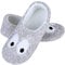 Femme Enceinte Chaussons Polaire Chaud Pantoufles d'Intérieur Bureau Maison Chaussures Mules Hiver Automne Thermique Motif Yeux Sandales Slippers Silencieux Antidérapant Cadeau de Noël