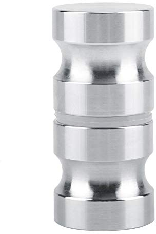 Aramox Duschtürknopf Duschtürgriff Türknopf Edelstahl Runder Rücken an Rückengriff für Badezimmer-Schloss-Hardware