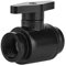 Wasserkühlventil, G1 / 4 Innengewinde -Wasser-Kugelhahn mit Griff für Armaturen des Computer-Wasserkühlsystems(Schwarz)
