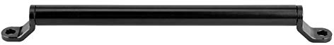 Balance-Stange, Qiilu aus Aluminiumlegierung, CNC-gefräst, Querstange für Lenker, erweiterte Verstärkung für Motorroller (schwarz)