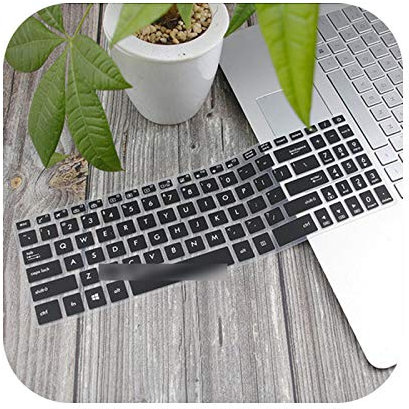 Keyboard cover Keyboard Protection for ASUS Vivobook Pro 15 YX570U / ZD FX570 F570U N580G NX580V NX580VD N580VD / GD 15.6 Inch Laptop Keyboard Protection – Black