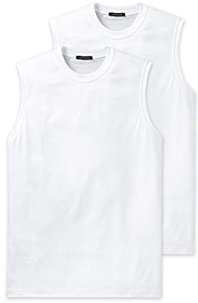 Schiesser American Muscle Shirt 228010B 10er Pack White XL