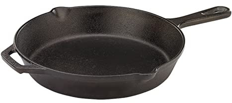 Mercer Culinary Pre-Seasoned Cast Iron Skillet, 10.25-Inch