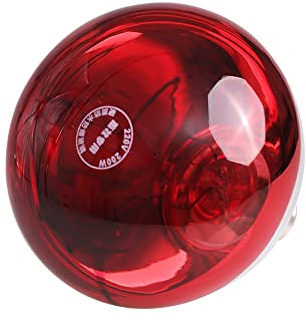 Yalikesi - Lámpara de infrarrojos con calefacción, para pollo, engrosada, antiexplosión, impermeable, bombilla infrarroja para lechón, pájaro, pollo, pato, aves de corral (175 W)