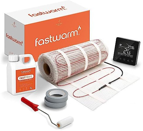 Fastwarm 200W Electric Underfloor Heating Sticky Mat Kit