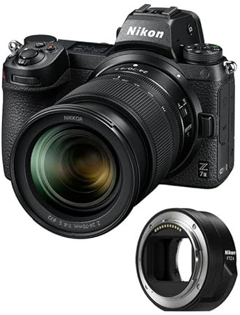 Kit de fotografía Personalizado Creado con NIKON Z7 II + Z 24-70mm f/4 S + Adaptateur FTZ II