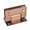 Rose Gold Chrome Heavy Duty 90 Degree Glass Door Cupboard Showcase Cabinet Clamp Shower Doors Hinge Replacement Parts Wall-to-Glass