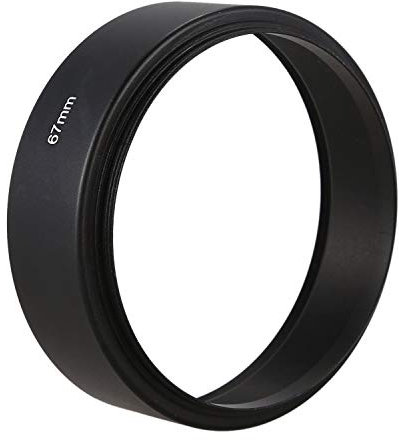 67 mm frame standard metal lens hood for