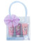 Depesche 12064 TOPModel Iceworld - Lipgloss Set für Kinder, transparentes Täschchen mit 3 fruchtig duftenden Lipglossen in Pink, Lila und Rosa