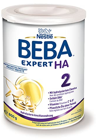 Nestlé BEBA EXPERT HA 2 Hydrolisierte Folgenahrung (1 x 800g)