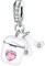 Damen Kopfhörer Charms Anhänger für Europäischen Armband und Halskette - 925 Sterling Silber Dangle Pendant Charms Geschenke