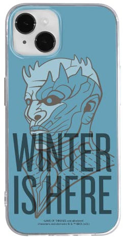 ERT GROUP mobile phone case for Iphone 14 original and officially Licensed Game of Thrones pattern 016 optimally adapted to the shape of the mobile phone, case made of TPU
