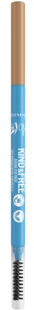 Rimmel London Kind & Free Augenbrauenstift Brow Definer, natürliche Pigmente, natürliche Wirkung, vegane Formel - 001 - Blond, 0,09 g
