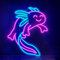CoolGift Mart Enchanting Axolotl Neon Sign - Mesmerizing Wall Art für Home Decor & Ambiente | Unique Axolotl Licht für Schlafzimmer, Wohnzimmer, oder Kinderzimmer