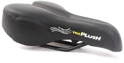 MTB Fahrradsattel KHE Velo schwarz nur 387g gepolstert
