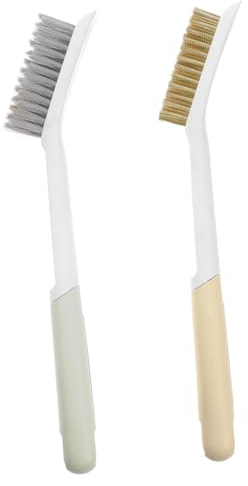 Healvian Backofen-reinigungsbürsten-set – 2er-pack Herd-reinigungsbürste Für Ölflecken Arbeitsplattenschrubber Küchenbürste