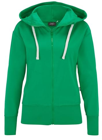 Venice Beach Sport-Sweatjacke für Damen mit Kapuze Circle XL, Island Green