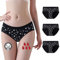 FOTOOL Culotte Menstruelle en Coton Fille Incontinence pour Stretch Slip Ceinture de Sport sous-vêtement Ado 8 à 18 Lot de 3 (3 Pack,12-14 Ans)