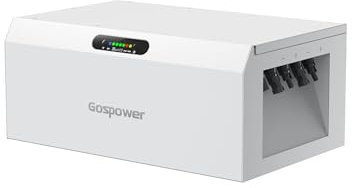 Balkonkraftwerk mit 1,6 kWh LiFePO4 Speicher, Stromspeicher Solarbank für PV Anlage 8000 Ladezyklen, kompatibel mit 99% Mikrowechselrichtern, Plug&Play, IP65