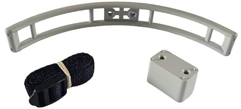 Gas Bottle Wall Bracket/Spacer/Securing Strap - Grey - Motorhome Caravan Campervan RV