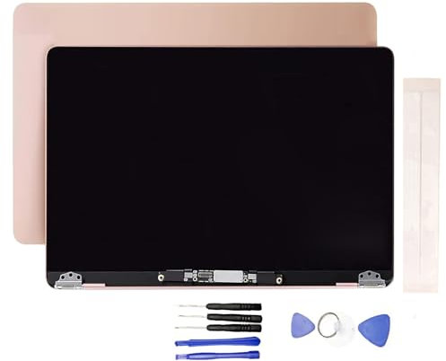 JayTong LCD Ersatz für MacBook Air M1 A2337 13,3 Zoll 2020 EMC 3598 MGN63 MGND3 MGN93 MGNA3 MGN73 MGNE3 LCD Display Touchscreen Montage (Gold)