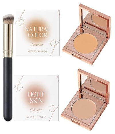 Color Corrector Concealer, Concealer Augenringe Hochdeckende, Feine Linien Abdecken Mattes Finish Natürlicher,Camouflage make up,für dunkle Augenringe, Hautunreinheiten, Altersflecken (Mix)