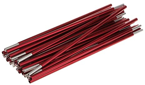 Pegciuho Aluminium Zeltstangen für Outdoor Aktivitäten, Zeltstangen Ersatz