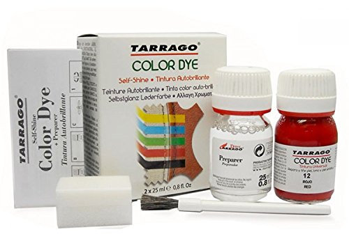 Tarragò Tinte para zapatos, bolsos y objetos de piel sintética y tela