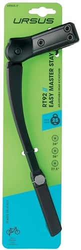 Ursus Unisex – Erwachsene King 2 Hinterbauständer, Schwarz, One Size