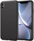 JETech Silicone Case for iPhone Xs Max 6.5-Inch, Silky-Soft Touch Full-Body Protective Case, Shockproof Cover with Microfiber Lining (Black)