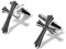 BRERA 67 - elegante Hemd Manschettenknöpfe Herren Hochzeit, Schmuck Herren Geschenke für Herren, Personalisierte Manschettenknöpfe Made in Italy, Geschenkbox Hochzeit