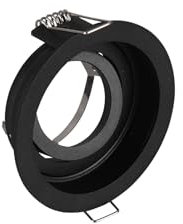 Trio Leuchten Einbauleuchte Kenai 651500132, Metall Schwarz matt, exkl. 1x GU10