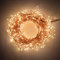 The Christmas Workshop Micro LED Cluster String Lights/Indoor & Outdoor Fairy Lights/Mains Operated with Timer/Christmas, Weddings, Birthdays (680 Lights, Rose Gold)