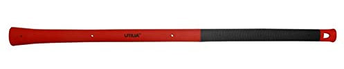 Utilia - Manico in Fibra di Vetro per Picconi, Rosso, 91.5 cm