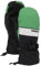 Burton Herren-Fäustlinge mit Standardprofil, True Black/Clover Green/Stout White, Größe S