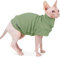 Hund Pullover - weiche und warm T-Shirt Hunde Frühling Kleidung Mantel Katzenpullover für kleine Hunde Katzen Grün L