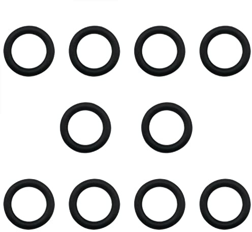 MTQY Propan-O-Ring, 10 Stück, natürliche Propangasdichtungen, Unterlegscheibe für Propan-Tankzylinder, POL-Adapter, O-Ringe