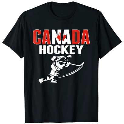 Canada Ice Hockey Fans Trikot – Support Canadian Hockey Team T-Shirt