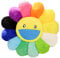 Zinsale Niedliches BlumenBodenkissen, Überwurfkissen, IndieRaumdekoration, Kissen für Teenager, Tweens, Mädchen, Plüsch, Stofftier für Kinder, Lesen, Necke,Schlafzimmer (40CM, 7 Farben)