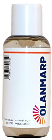 Olanmarp Seidenwaschmittel Konzentrat für Seide & Viskose (100ml) | Für Seide & Viskose – biologisch abbaubar, farbschonend & ergiebig – schonende Wäschepflege