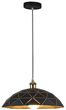 HWSY Moderne Minimaliste Européen Soucoupe Volante Lustre Bar Bar Lampe Personnalité Suspension Rétro Industrielle Chambre Chevet E27 Éclairage Suspension Interesting