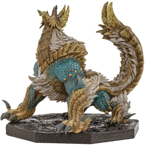 Capcom Monster Hunter Figure Builder Cube Monster Hunter Thunder Wolf Dragon, ca. 106 x 111 x 109 mm, PVC ABS