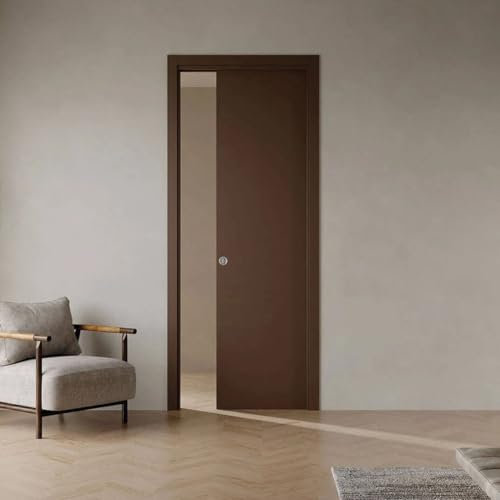 Controtelaio per Porta Scorrevole a Scomparsa per Interni Modello Evolution Ermetika per Cartongesso e Intonaco (Dimesioni Luce Passaggio cm 80 x 210 - Per Parete Cartongesso)