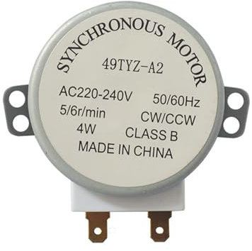 Mikrowellen Motorwelle Synchronmotor Ersatzmotor Effizienter Leistungsstarker Motor Drehteller Motor Metalltextur