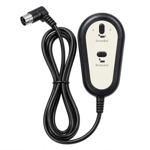 WPKD BLUEIY Recliner Controller,Fernbedienung für Elektrische Liegestuhl,2-Tasten 5-Polig Hebestuhl-Handsteuerung,für die Meisten Elektrischen Sessel
