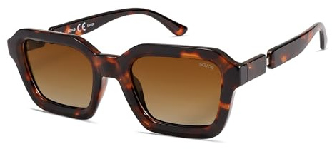 SOJOS Retro Sechseck Polarisiert Sonnenbrille SJ2377 | UV400-schutz, leichter rahmen, langlebig, für damen/herren