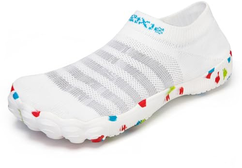 TRAILBLITZ Barfußschuhe Damen Wasserschuhe,Weich Leicht Traillaufschuhe Fitnessschuhe mit rutschfest Sohle, Schnell Trocknend Badeschuhe